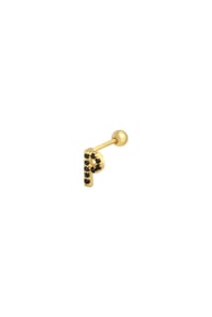 Negro / Piercing P Negro Cobre,Acero inoxidable Imagen13
